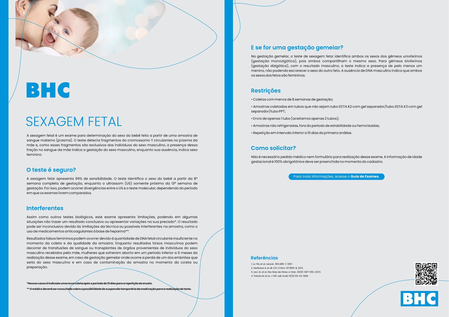 Capa do informativo: Sexagem Fetal