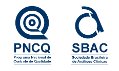 PNCQ — Programa Nacional de Controle de Qualidade · SBAC — Sociedade Brasileira de Análises Clínicas